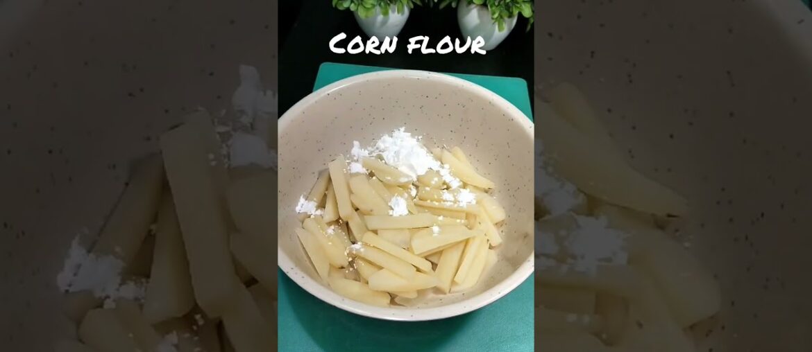 How to make french fries|Easy french fries recipe #short ||Food basket||