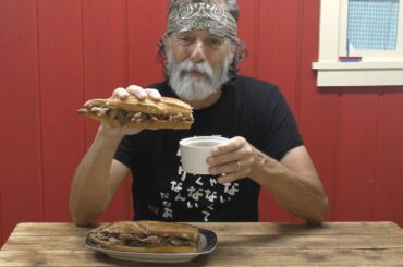 Pork and Gruyere French Dip Sandwiches