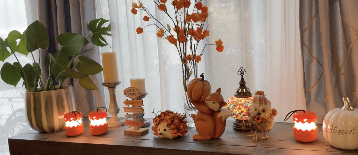 Love to change our home decor with the seasons 🍁🍂