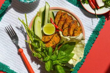 Thai pork sausage without a casing I've recently prepared and photographed