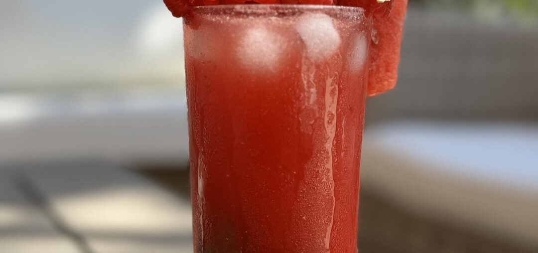 Salade et cocktails de fruits