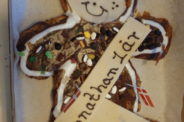 Danish cake man (birthday cake)