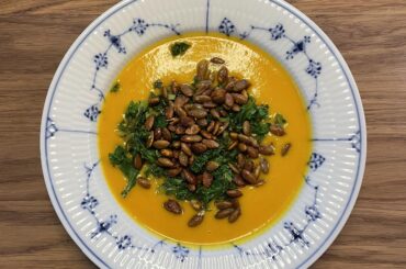 Hokkaido pumpin soup