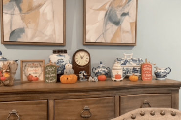 Some Autumn touches 🍁🍂🎃