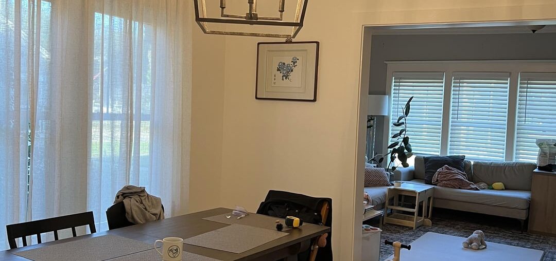 Dining room light fixture- 15” or 22”?