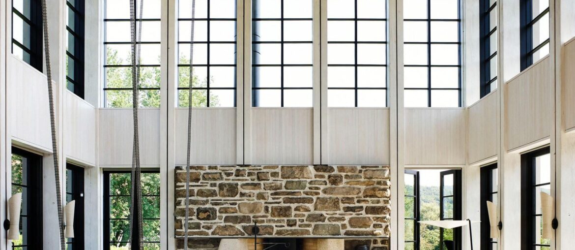 Spacious modern farmhouse with natural light  in Hudson Valley, New York [1600x2181]