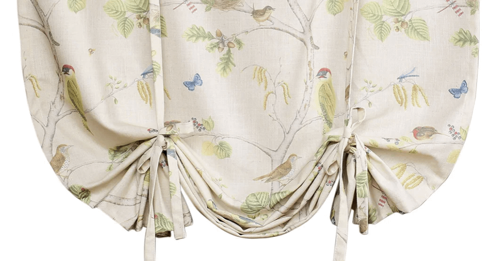 Roman curtains or long for dining room that's half underground?