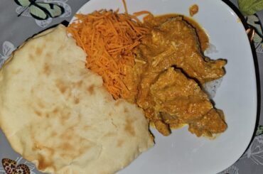 My oldest wanted butter chicken and naan for dinner, so I made it... recipes in comments