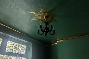 Gold Leaf Sunburst + Coving