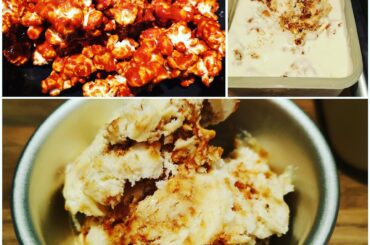 salted caramel popcorn ice cream