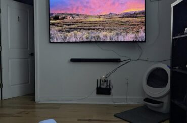 What can we put under our TV