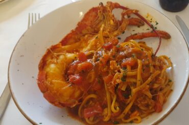 Tagliolini with astice