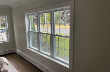 Living room windows help