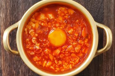 Sundubu-jjigae 순두부찌개aka Korean spicy soft tofu stew