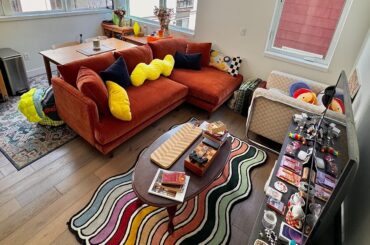 What would you do to make my place look better? Do you think there is to much going on?