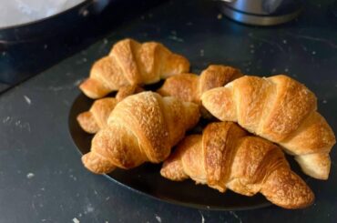 First attempt at croissants