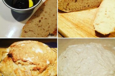 No Knead crusty bread