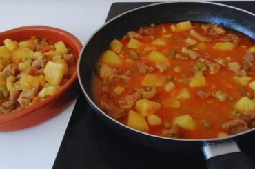 Stewed Pork with Mixed Vegetables