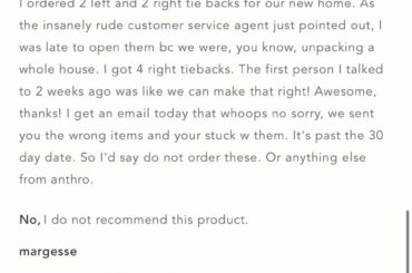 Anthropologie canard duck tiebacks