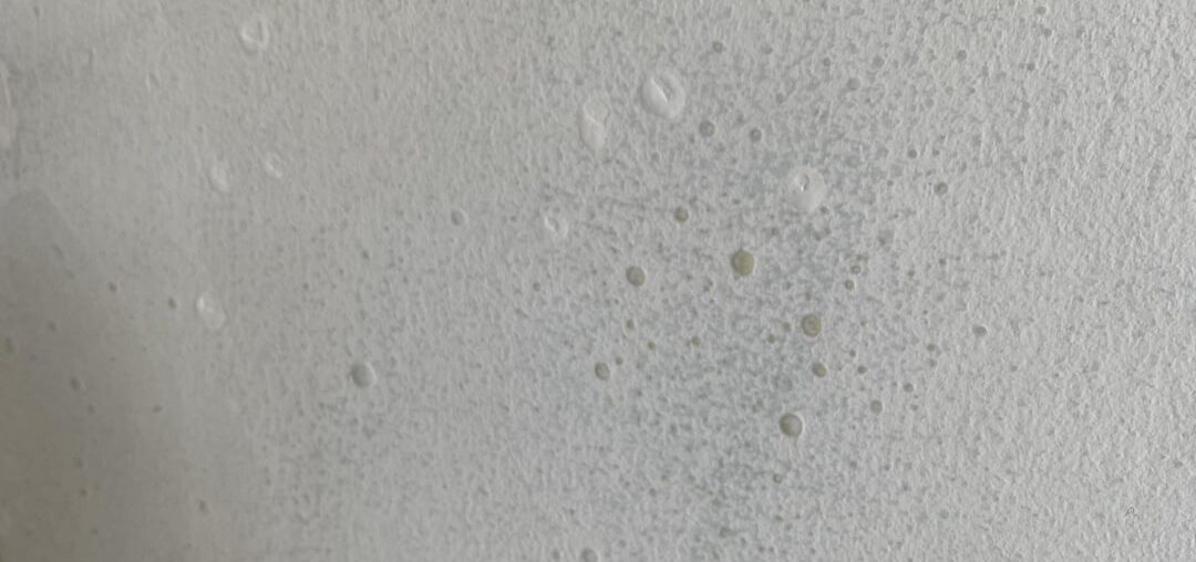 Bubbles when painting