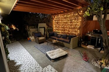 Would you add more lights to this pergola?