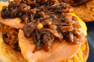 Burger poulet frit maison