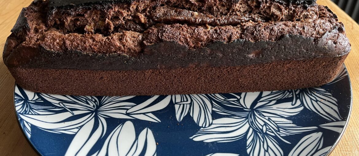 Gâteau bananes chocolat