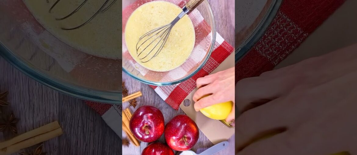 3 Apples + 5 Minutes | Delicious! Easy French Apple Pie Secret #appledessert #applerecipe #applecake 3 Apples + 5 Minutes | Delicious! Easy French Apple Pie Secret #appledessert #applerecipe #applecake