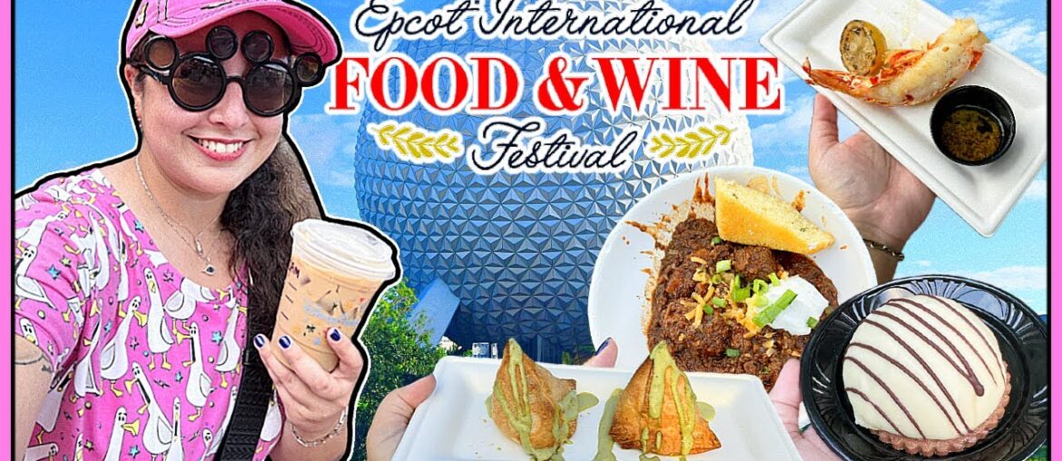 Disney World Epcot FOOD & WINE Festival 2024 | Trying LOADS of Snacks! Disney World Epcot FOOD & WINE Festival 2024 | Trying LOADS of Snacks!