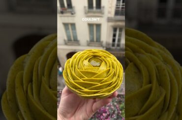 Trying Cedric Grolet pastries in Paris