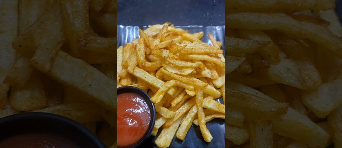 Hand-Cut-French Fries#youtubeshorts #recipe #cooking #potatorecipe #snacks #trending #viralshorts