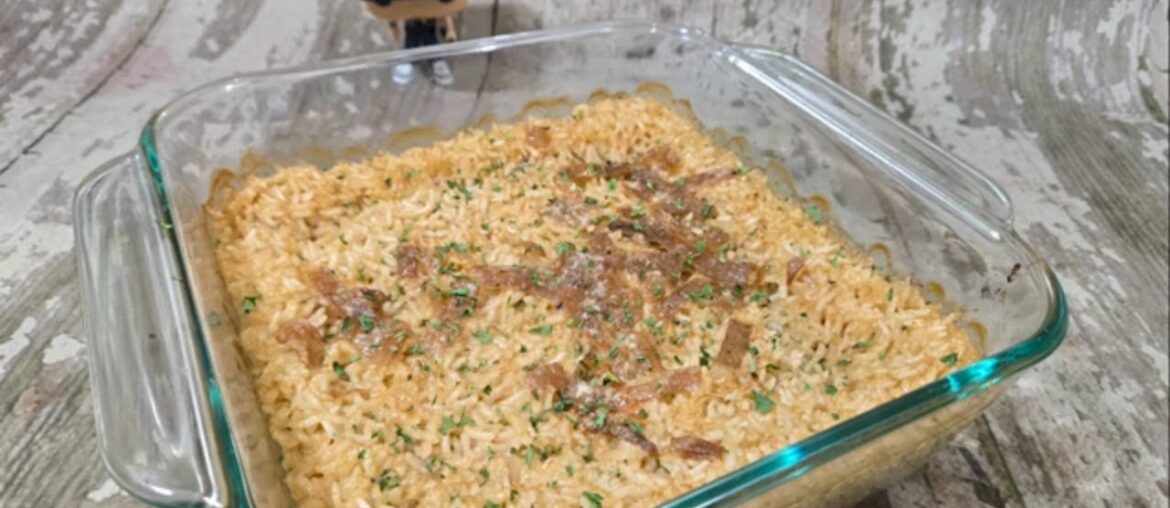 Get the BEST dinner with Onion Soup RICE as Your Go-To Side! Get the BEST dinner with Onion Soup RICE as Your Go-To Side!