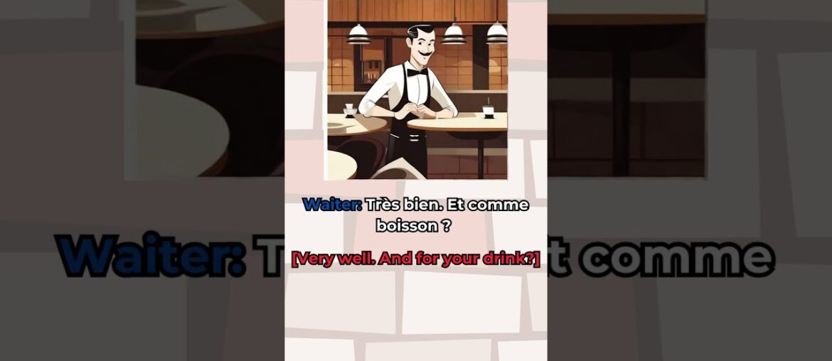 French Conversation Practice: Au Restaurant #shorts