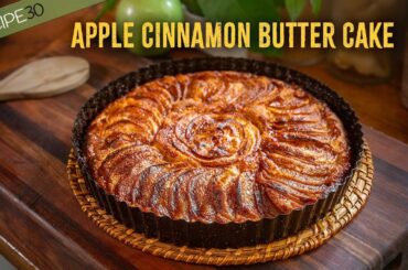 Easiest Apple Cinnamon Butter Cake You Can Make!