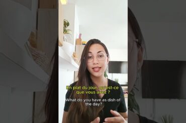 Key phrases in a restaurant in French | Learn To French