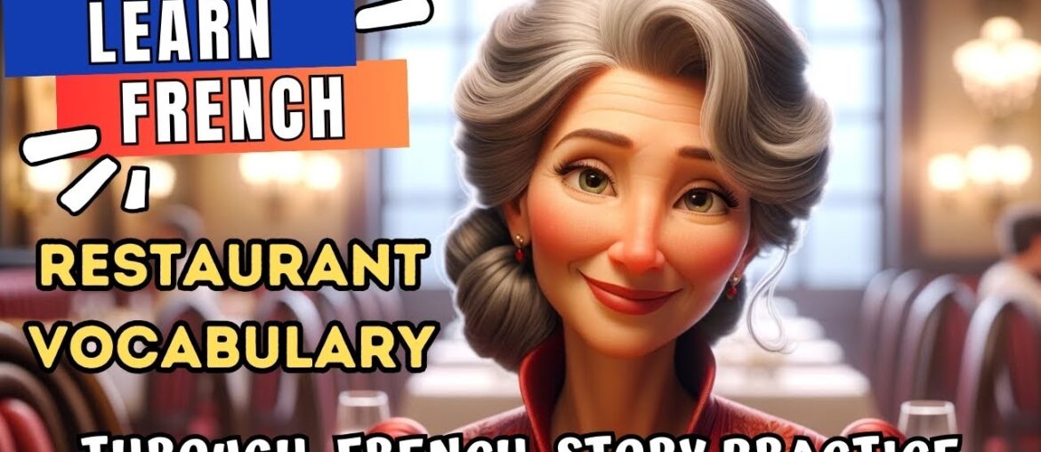 Learn French Restaurant Vocabulary through story | Improve Your French Listening & Speaking Skills Learn French Restaurant Vocabulary through story | Improve Your French Listening & Speaking Skills