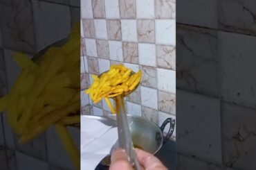 French fries recipe with cheese dip at home | Easy homemade recipe | #shorts