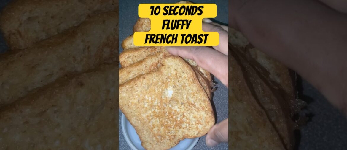 FRENCH TOAST | Fluffy toast with milk and egg | Bachelor breakfast | Seconds Cooking | #frenchtoast FRENCH TOAST | Fluffy toast with milk and egg | Bachelor breakfast | Seconds Cooking | #frenchtoast