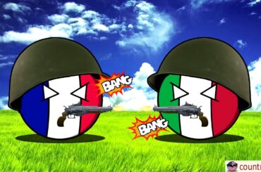 countryballs :: French wine vs Italian wine