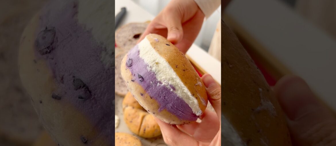 Blueberry bagel #bagels #blueberry-bagel #recipe #baking Blueberry bagel #bagels #blueberry-bagel #recipe #baking