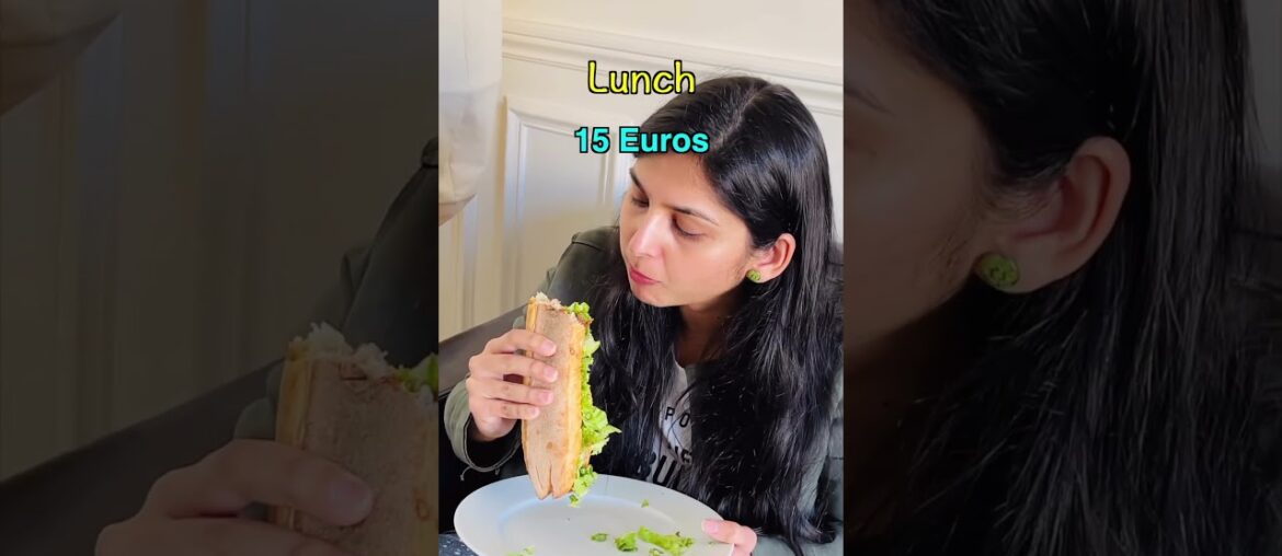 This is how much we spent in Paris on Luxury Staycation I Paris one day Budget I #france #paris