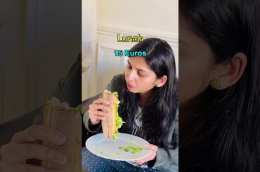 This is how much we spent in Paris on Luxury Staycation I Paris one day Budget I #france #paris