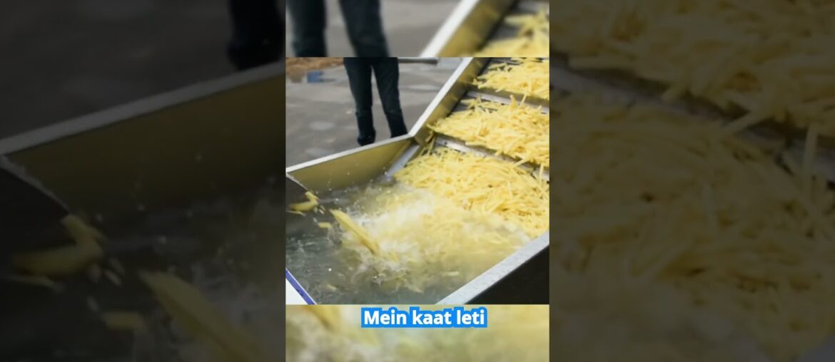 How McDonald's makes its French fries in factories