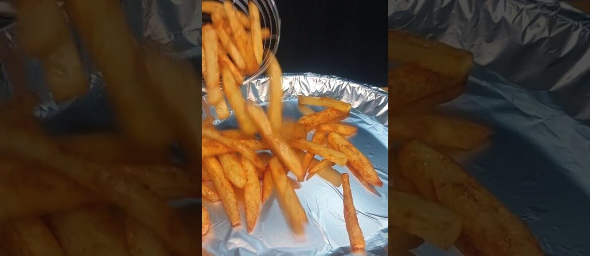 French Fries ASMR Cooking #shorts #asmr #streetfood #potatofries #frenchfries