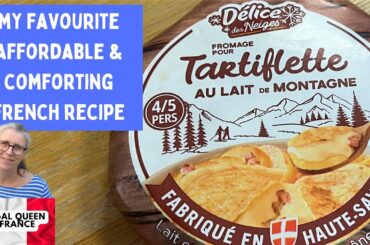 My favourite affordable & comforting French recipe. Tartiflette. #Tartiflette #frugal #french