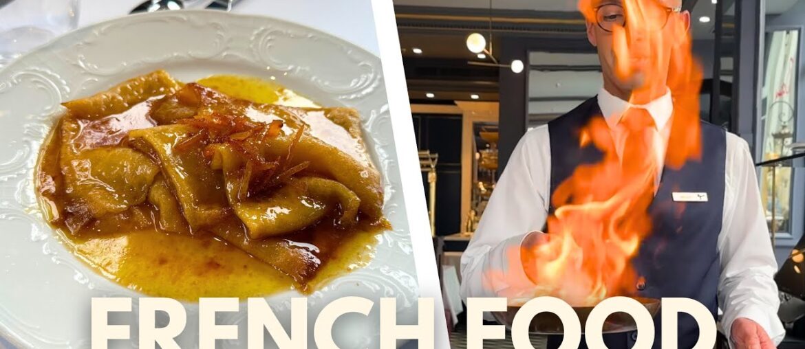 Trying The REAL FRENCH FOOD IN PARIS (Brasserie Bocuse)