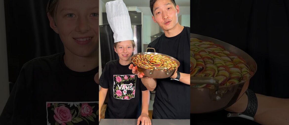 Ratatouille w/ @chefboylee  #shorts #fyp #viral #cooking #food #recipe #ratatouille #trending