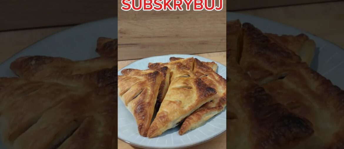 Ciastka francuskie z bananem i kakao. #cooking #ciasteczka #france #shorts #kakao #banana #baking