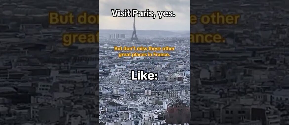 5 Beautiful places in France you should visit #francetravel #francetrip #travelshorts