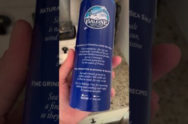 La Baleine Fine Sea Salt Canister | 26.5 oz Natural French Sea Salt